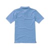 Купить Calgary мужская футболка-поло с коротким рукавом, голубой с нанесением логотипа