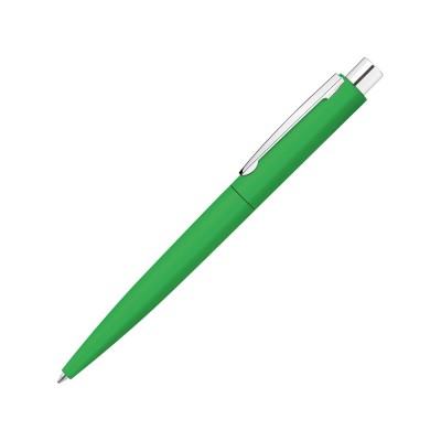 Купить Ручка шариковая металлическая LUMOS, зеленый с нанесением
