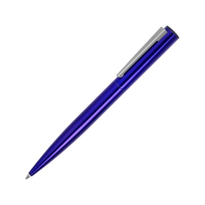 Купить Ручка металлическая шариковая Icicle под полимерную наклейку, темно-синий с нанесением