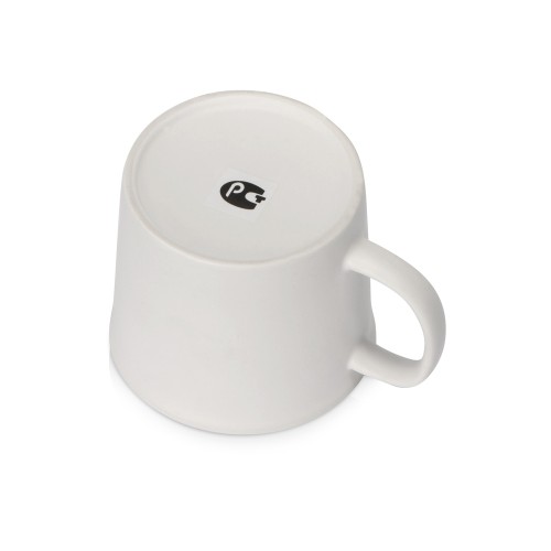 Купить Матовая кружка Nancy 360 мл цветная снаружи, белая внутри, белый с нанесением логотипа