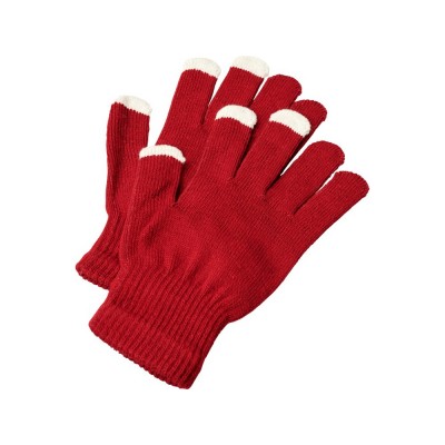 Купить Сенсорные перчатки Billy, красный с нанесением логотипа