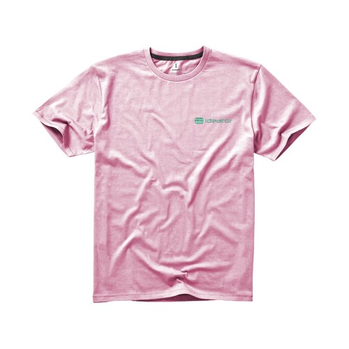 Купить Nanaimo мужская футболка с коротким рукавом, светло-розовый с нанесением логотипа