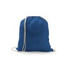Купить ILFORD. Сумка в формате рюкзака из 100% хлопка, Королевский синий с нанесением логотипа