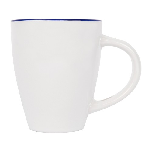 Купить Кружка Авеленго с ложкой, синий с нанесением логотипа