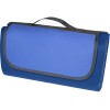 Купить Покрывало для пикника Salvie из переработанной пластмассы пластика, синий с нанесением логотипа
