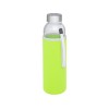 Купить Спортивная бутылка Bodhi из стекла объемом 500 мл, зеленый лайм с нанесением логотипа