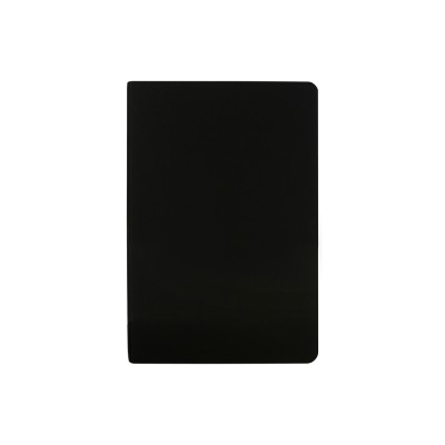 Купить Бизнес тетрадь А5 Megapolis flex 60 л. soft touch клетка, черный с нанесением логотипа
