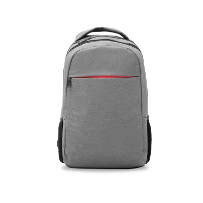 Купить Рюкзак для ноутбука CHUCAO из полиэстера, серый меланж с нанесением логотипа