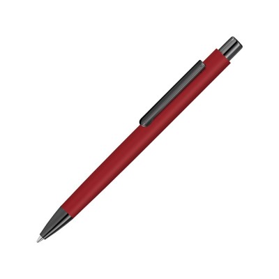 Купить Металлическая шариковая ручка soft touch Ellipse gum, красный с нанесением
