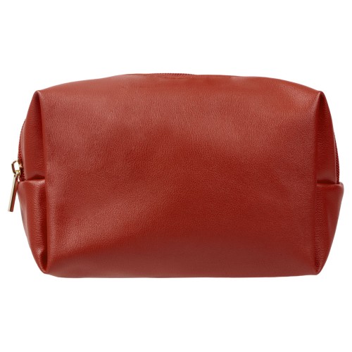 Купить Косметичка из эко-кожи Enio, красный с нанесением логотипа