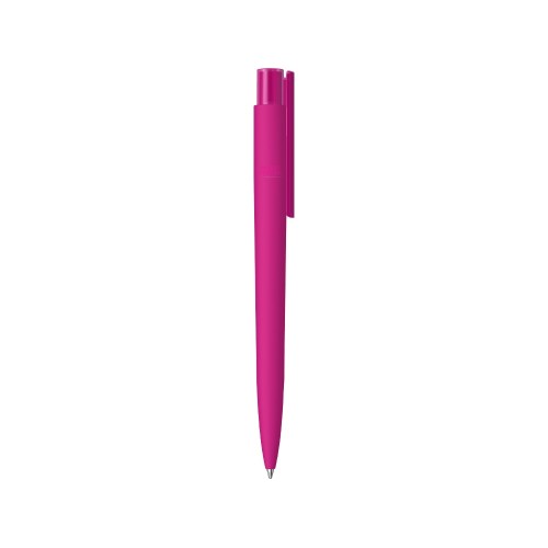 Купить Шариковая ручка RECYCLED PET PEN PRO K transparent GUM soft-touch, розовый с нанесением логотипа