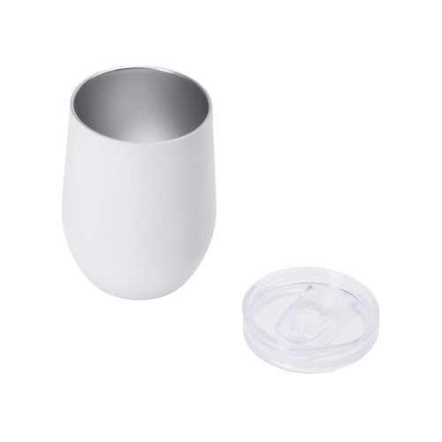 Купить Термокружка Vacuum mug C1, soft touch, 370мл, белый с нанесением логотипа