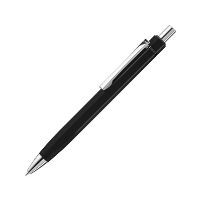 Купить Ручка шариковая шестигранная UMA Six, черный с нанесением логотипа
