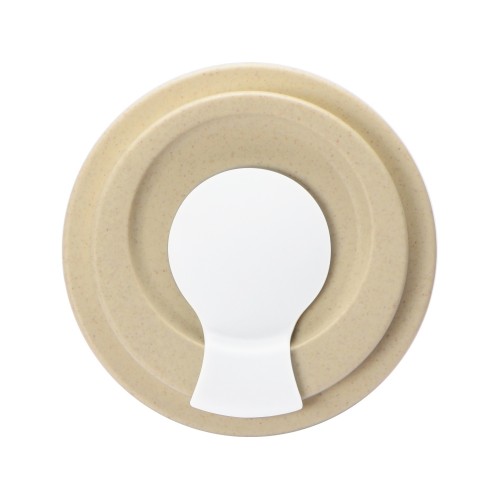 Купить Стакан из пшеничного волокна Flava, белый с нанесением логотипа