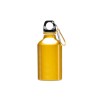 Купить Алюминиевая бутылка с карабином YACA, желтый с нанесением логотипа