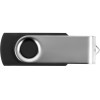 Купить Флеш-карта USB 2.0 32 Gb Квебек, черный с нанесением логотипа