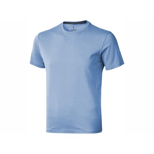 Купить Nanaimo мужская футболка с коротким рукавом, св. голубой с нанесением логотипа