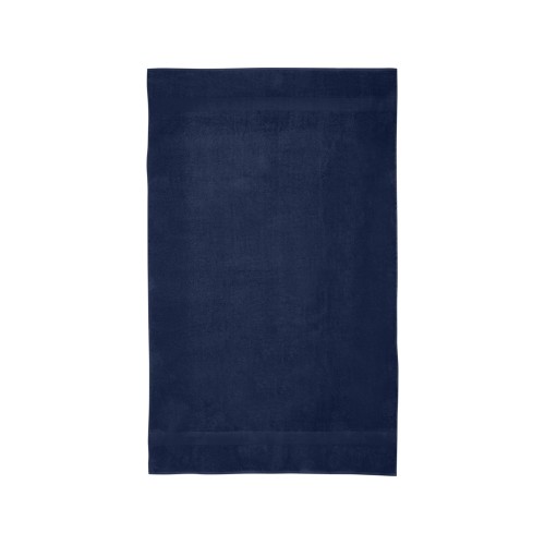 Купить Хлопковое полотенце для ванной Evelyn 100x180 см плотностью 450 г/м2, темно-синий с нанесением логотипа