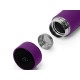 Купить Термос FAMILY MARK LED, soft touch (Фиолетовый) с нанесением логотипа