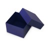 Купить Коробка подарочная Gem S, синий с нанесением логотипа