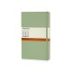 Купить Записная книжка Moleskine Classic (в линейку) в твердой обложке, Large (13х21см), фисташковый с нанесением логотипа