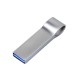 Купить USB 3.0-флешка на 64 Гб с мини чипом, компактный дизайн, боковое отверстие для цепочки с нанесением логотипа