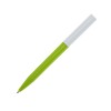 Купить Шариковая ручка Unix из переработанной пластмассы, синие чернила - Зеленое яблоко с нанесением логотипа