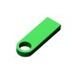 Купить USB 3.0-флешка на 16 Гб с мини чипом и круглым отверстием, зеленый с нанесением логотипа