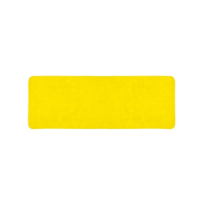 Купить Полотенце из микрофибры KELSEY, желтый с нанесением логотипа