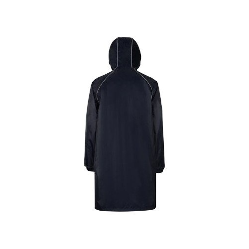 Купить Дождевик Sunshine со светоотражающими кантами, темно-синий, размер  XL/XXL с нанесением логотипа