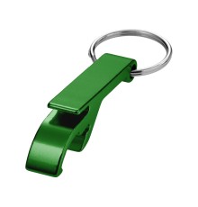 Брелок-открывалка Tao из переработанного алюминия - Зеленый