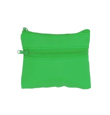 Кошелек ADAL с 2 карманами из RPET с  молниями в тон, папоротниковый