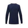 Купить Женский пуловер Merrit с круглым вырезом, темно-синий с нанесением логотипа