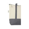 Купить Эко-сумка на молнии Repose объемом 10 л из переработанного хлопка плотностью 320 г/м2, серый яркий с нанесением логотипа