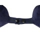 Купить Подушка Basic из микрофибры с эффектом памяти U-shape, синий с нанесением логотипа