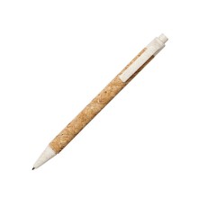 Шариковая ручка Midar из пробки и пшеничной соломы, бежевый