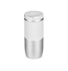 Герметичная вакуумная термокружка Pillar,550 мл, серебристый (Р)