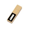Купить USB 2.0- флешка на 32 Гб c подсветкой логотипа Bamboo LED с нанесением логотипа
