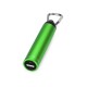 Купить Портативное зарядное устройство Марс с карабином, 2600 mAh, зеленый с нанесением логотипа