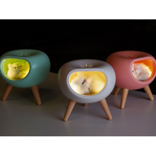 Купить Ночник Rombica LED Koko Pink с нанесением логотипа