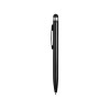 Купить Ручка-стилус металлическая шариковая Poke, черный с нанесением логотипа