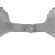 Купить Подушка Basic из микрофибры с эффектом памяти U-shape, серый с нанесением логотипа