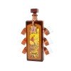 Купить Штоф со стаканчиками Гон, коричневый с нанесением логотипа