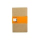 Купить Записная книжка Moleskine Cahier (в линейку, 3 шт.), Large (13х21см), бежевый с нанесением логотипа