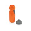 Купить Спортивная бутылка Flex 709 мл, оранжевый/серый с нанесением логотипа