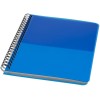 Купить Блокнот ColourBlock А5, синий с нанесением логотипа