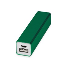 Портативное зарядное устройство Брадуэлл, 2200 mAh, зеленый