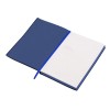 Купить Бизнес-блокнот C1 софт-тач, гибкая обложка, 128 листов, синий с нанесением логотипа