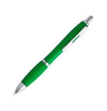 Ручка пластиковая шариковая MERLIN, папоротник