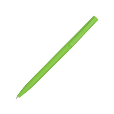 Купить Ручка шариковая пластиковая Mondriane, зеленый с нанесением логотипа